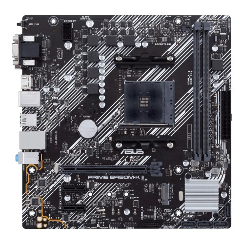 . ASUS PRIME B450M-K II, SocketAM4, AMD B450, mATX, Ret