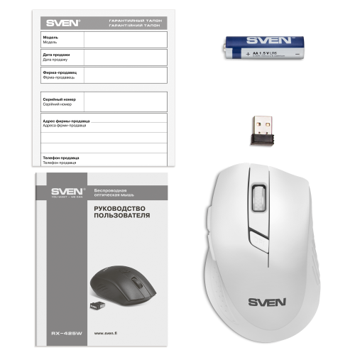  SVEN RX-425W , 800-1600dpi, 