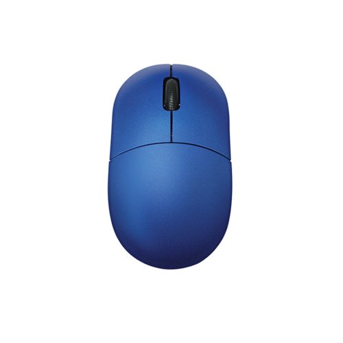 Мышь Qumo Simple Office M92, 3 кноп, проводная 1.8 метра, 1000 dpi, голубая