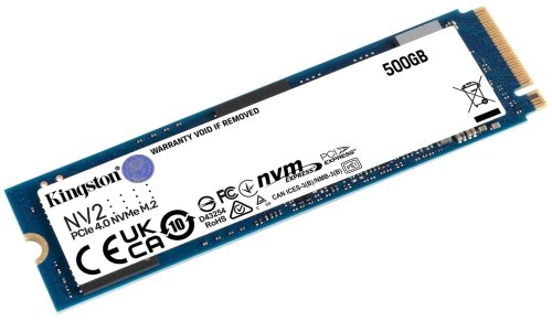   SSD M.2 500GB Kingston NV2 [SNV2S/500G]  [M.2 2280,  3500 /,  2100 /, 3D TLC]