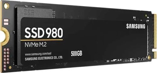   SSD M.2 Samsung 980 MZ-V8V500BW 500, M.2 2280, PCIe 3.0 x4, NVMe, M.2