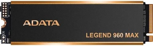   SSD M.2 1TB ADATA LEGEND 960 MAX PCIe 4.0 x4  (1Tb, ALEG-960M-1TCS, M.2 2280, PCI-E x4, Read 7400 /, Write 6000 /, NVMe, TLC 3D NAND,TBW 780TB)