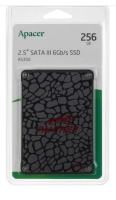  SSD 2.5 256GB Apacer AS350 PANTHER [95.DB2A0.P100C] [SATA,  - 560 /,  - 540 /, 3D NAND 3  TLC, TBW - 180 )