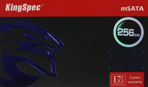 ������������� ���������� SSD mSATA 256 Gb KingSpec MT-256 (�������� ������ �� 550 ��/�, ������ �� 500 ��/�)