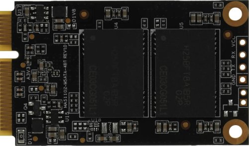 ������������� ���������� SSD mSATA 256 Gb KingSpec MT-256 (�������� ������ �� 550 ��/�, ������ �� 500 ��/�)