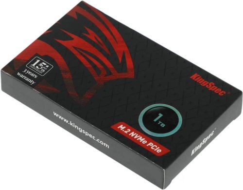 ������������� ���������� SSD M.2 1TB KINGSPEC NE-1TB 2280 PCI-E 3.x x4, ������ - 2400 �����/���, ������ - 1900 �����/���, 3D NAND