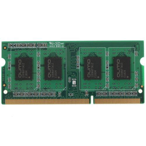 Память SO-DIMM DDR3L 2GB QUMO 1600MHz PC-12800 128Mx8 CL11 1,35V Retail (QUM3S-2G1600T11L)