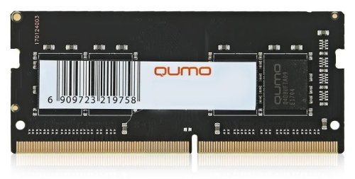 Память SO-DIMM DDR4 4GB QUMO 2666MHz 512Mx16 CL19 (QUM4S-4G2666C19)