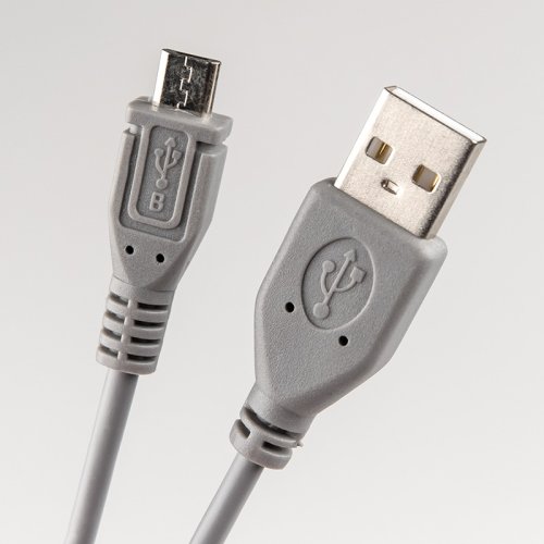  Dialog CU-0310-P grey - microUSB B (M) - USB A (M),  V2.0,  1.0 