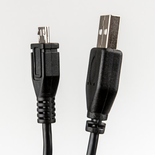  Dialog CU-0310-P black - microUSB B (M) - USB A (M),  V2.0,  1.0 