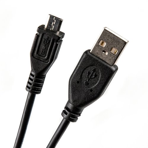 Dialog CU-0310-P black - microUSB B (M) - USB A (M),  V2.0,  1.0 