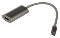  Hub Qumo CH (HB-0001), Type-C  HDMI, 4k 30Hz, 1080p 60 Hz, 10 cm,  , -