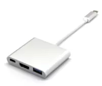 Переходник Док-станция USB-C to USB-C, HDMI, USB ( USB-C Digital AV Multiport Adapter)