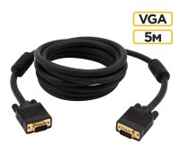 Кабель L-PRO SVGA VGA (m) - VGA (m) (соединитель) 5м