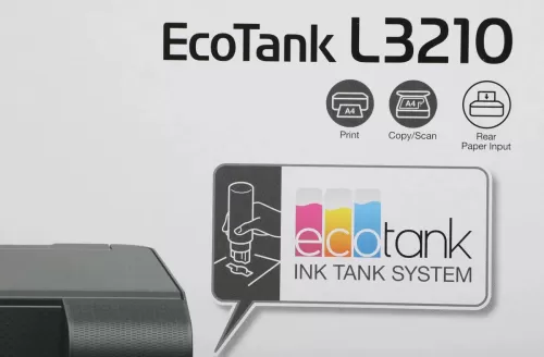  Epson EcoTank L3210 (, , ) A4,    , 4-, 10 / /, 5 / ., 5760x1440 dpi, : 100 .,  , USB 2.0)