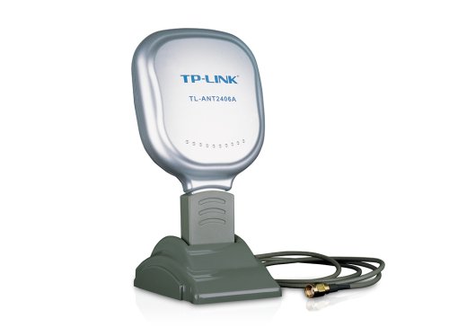 Антенна TP-Link TL-ANT2406A, внутреннего использования, настольная, Yagi - направленная, 6 дБи, SMA