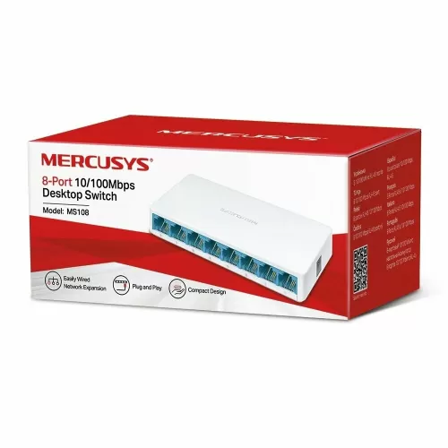  Mercusys MS108 , , 100 /, 8 port