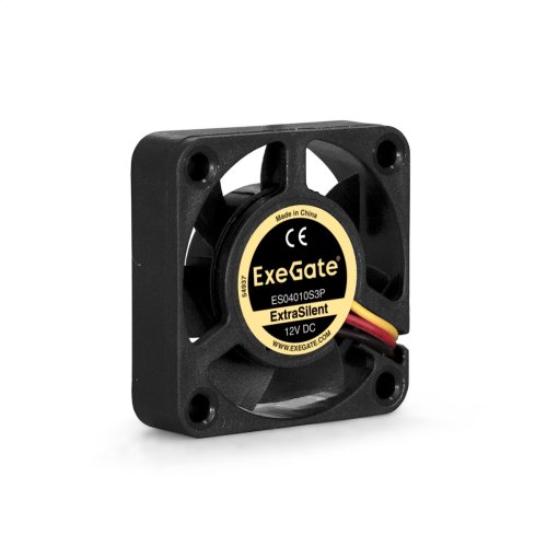  404010 ExeGate ExtraSilent ES04010S3P, EX283364 Sleeve bearing, 3pin, 4000RPM 19dBA