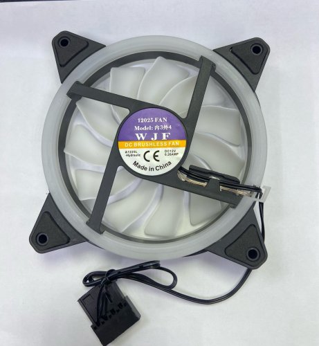  WJF 12025 FAN 120x120x25 , 12,  , , Molex