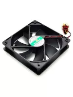  12012025 DeTech DT-CF12025BK 12v 0.15A 1.8w  120x120x25 , Cable Molex Male+Female 0,2