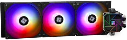    Thermalright Aqua Elite Black 360 ARGB V3 (A-ELITE-BL-360-ARGB-V3) (s1700, S1851, AM4, AM5, s1150, s1151, s1155, s1156, s2011, s2066, s1200,  AM5, 4-pin PWM + 3-pin 5V ARGB , 3 Fan 1500 / )