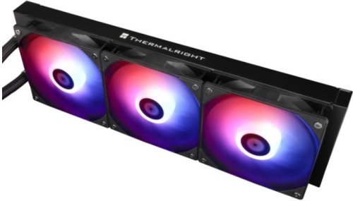    Thermalright Aqua Elite Black 360 ARGB V3 (A-ELITE-BL-360-ARGB-V3) (s1700, S1851, AM4, AM5, s1150, s1151, s1155, s1156, s2011, s2066, s1200,  AM5, 4-pin PWM + 3-pin 5V ARGB , 3 Fan 1500 / )