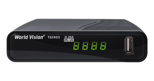    DVB-T2 World Vision T644 D3 FM , DVB-T2,  , , , 