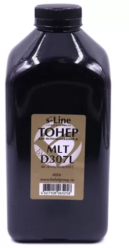 Тонер Samsung ML-4510/5010/5015 (MLT-D307L) банка 400г БУЛАТ s-Line