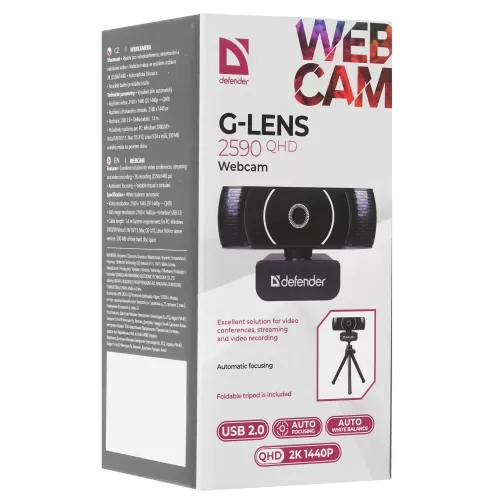- Defender G-lens 2590 [, , 3.7 , 2160x1440, USB Type-A]   