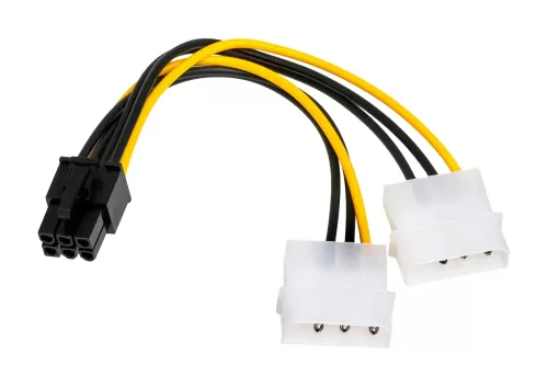      2x Molex to PCI-E (6pin)    ATX