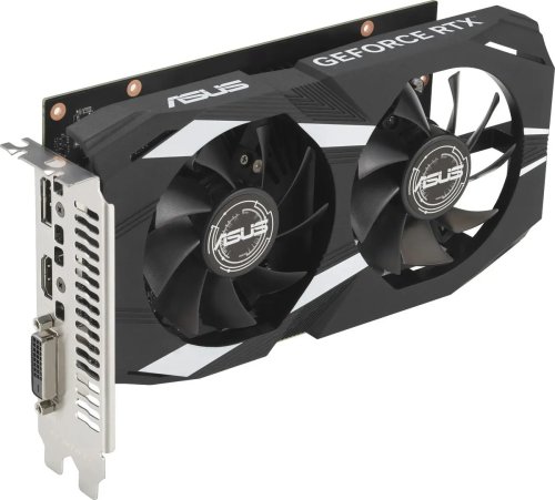  ASUS GeForce RTX 3050 Dual OC Edition [DUAL-RTX3050-O6G] PCIe 4.0 6  GDDR6, 96 , DisplayPort, DVI-D, HDMI, GPU 1042 