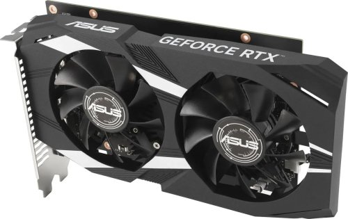  ASUS GeForce RTX 3050 Dual OC Edition [DUAL-RTX3050-O6G] PCIe 4.0 6  GDDR6, 96 , DisplayPort, DVI-D, HDMI, GPU 1042 