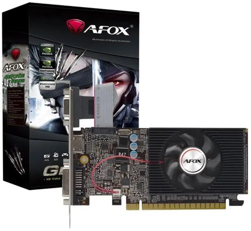  AFOX NVIDIA GeForce GT 610 AF610-2048D3L7-V6 2 GDDR3  D-Sub+DVI+HDMI  RTL