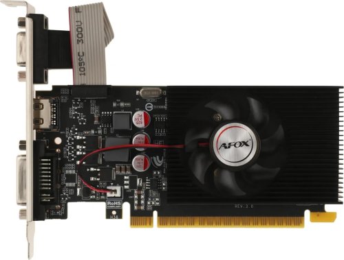  AFOX NVIDIA GeForce GT 610 AF610-2048D3L7-V6 2 GDDR3  D-Sub+DVI+HDMI  RTL