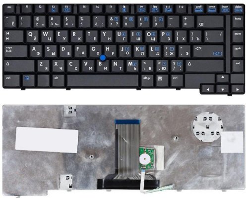 Клавиатура для ноутбука HP 8510P (rus, черная,с трэкпоинтом)