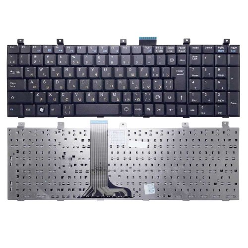 Клавиатура для ноутбука MSI VX600 / EX625 / EX600 / VR600 / CR600 (rus, черн.)