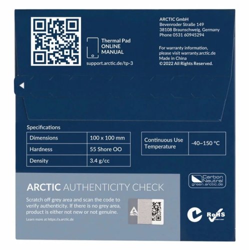  Arctic TP-3 100x1001  ACTPD00053A 6/m*K