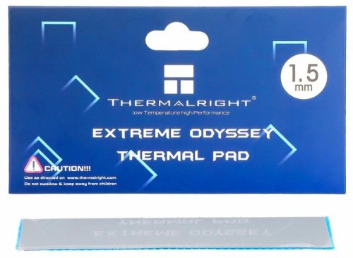 Термопрокладка Thermalright Extreme Odyssey Thermal Pad 1.5 mm (85x45x1.5 mm, 12.8 Вт/m*K)