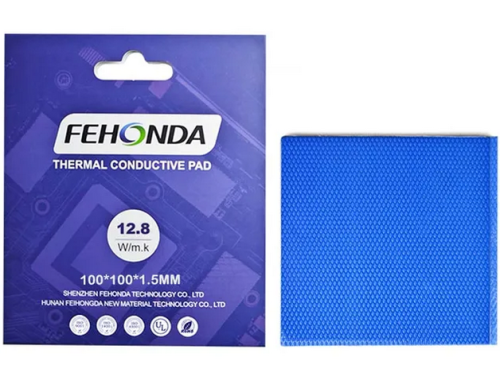 Термопрокладка FEHONDA 100x100х1,5 мм 12.8 Вт/m*K