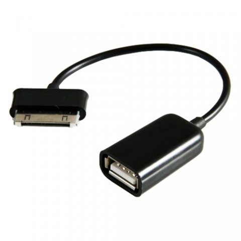 Кабель USB 2.0 OTG Defender SAM-OTG Samsung Galaxy Tab AF/30Pin, 8см, пакет art.87653