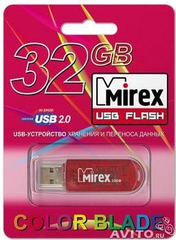 - 32GB Mirex ELF RED ()