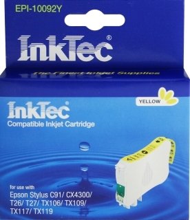  EPI-10092Y = T0924/ T0924N/ Stylus C91/ CX4300/ T26/ TX106/ TX109/TX117/TX119, Pigment, InkTec