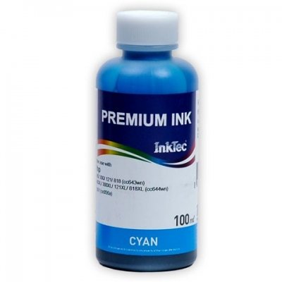 Чернила для HP H4060-100MC (Cyan 121/121XL/901/901XL) 100мл InkTec