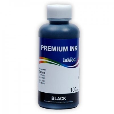 Чернила для Canon C9021-100MB (Black CLI-221BK/CLI-521BK/CLI-821BK/CBI-321BK) 100мл InkTec