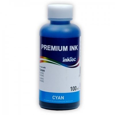 Чернила для Canon C9021-100MC (Cyan CLI-221C/CLI-521C/CLI-821C/CBI-321C) 100мл InkTec