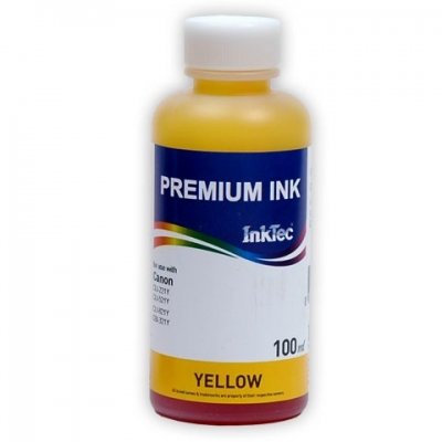 Чернила для Canon C9021-100MY (Yellow CLI-221Y/CLI-521Y/CLI-821Y/CBI-321Y) 100мл InkTec