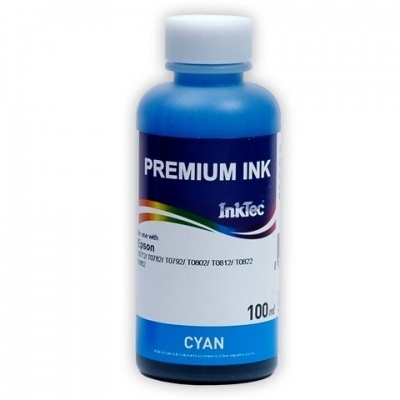 Чернила для Epson E0010-100MC (Cyan T0822) 100мл InkTec