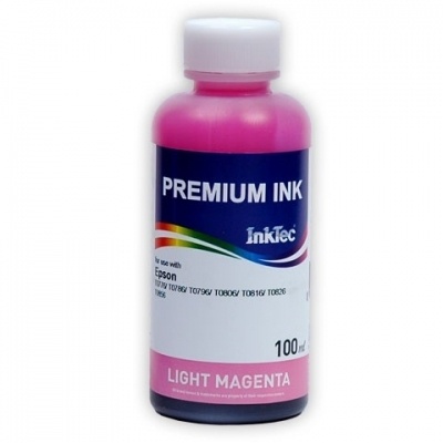 Чернила для Epson E0010-100MLM (Light magenta T0826) 100мл InkTec