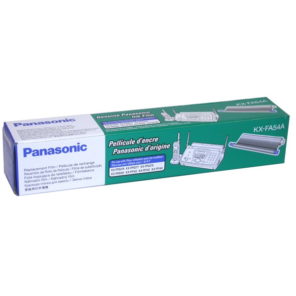 Термопленка для факсов Panasonic KX-FA54A оригинальная для KX-FC233/243, KX-FP 143/148, 1x35m
