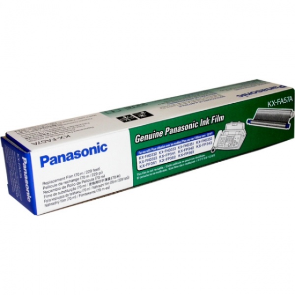    Panasonic KX-FA57A   FHD332 / FHD333 / FHD351 / FHD352 / FHD353 / FP343 / FP363 / FP701 / FP702 / FP703 1.